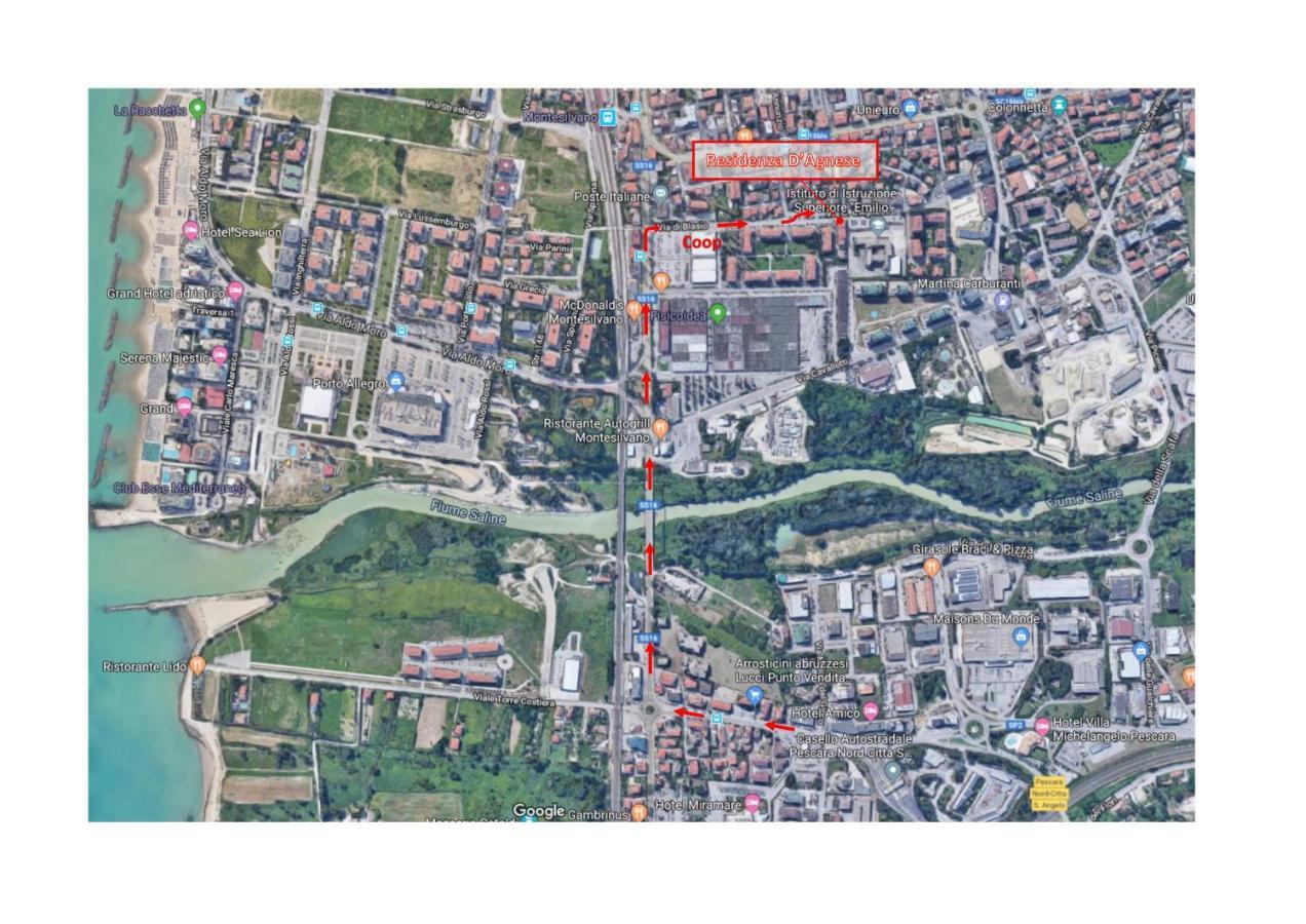 Апартаменти Residenza D'Agnese Монтезільвано Екстер'єр фото